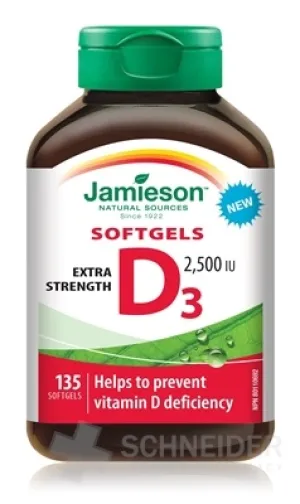 JAMIESON VITAMIN D3 2500 IE