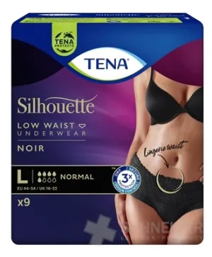TENA Silhouette Normal Schwarz L