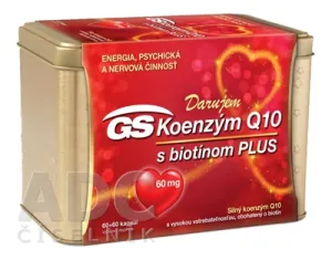 GS Coenzym Q10 Plus 60 mg, cps. 60+60 Geschenk 2019