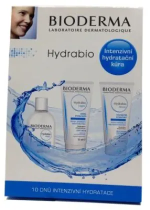 Bioderma Hydrabio Kit Intensiv-Feuchtigkeitsset mit Wasser, Creme und Serum