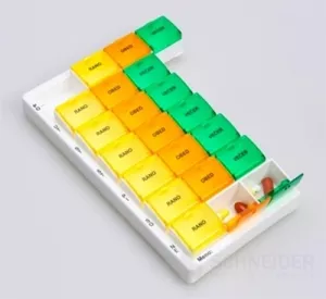 Medikamentenspender Typ 03 wöchentlich