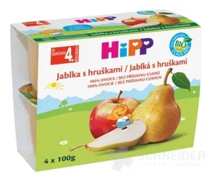 HiPP Beilage BIO 100 % Obst Äpfel mit Birnen