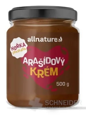 Allnature ERDNUSSCREME mit heißer Schokolade