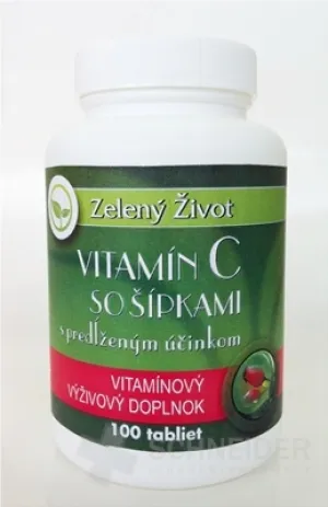 Zelený Život Vitamin C 1000 mg mit Hagebutten