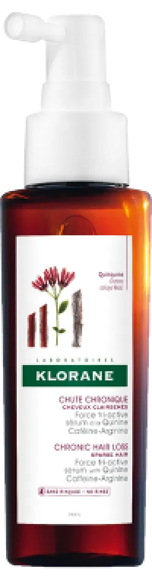 Klorane Force Tri-active – Serum mit Chinin-Koffein-Arginin-Komplex 100 ml