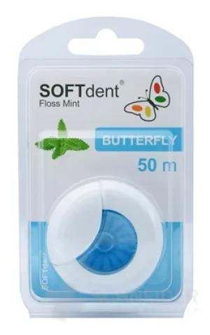 Zahnseide mit Minze SOFTdent Butterfly