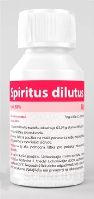 Spiritus verdünnt