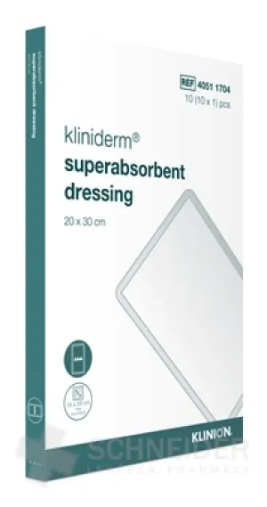 Kliniderm superabsorbierender Verband