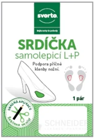 svorto HERZ selbstklebend L + P, 024