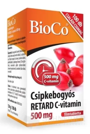 BioCo Vitamin C RETARD 500 mg mit Hagebuttenfrüchten
