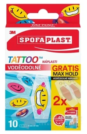 3M SPOFAPLAST Nr. 115P WASSERDICHTE TATTOO-Pflaster