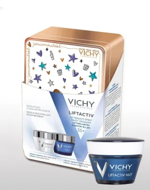Vichy Liftactiv gegen Falten, Weihnachtspaket + Geschenk Vichy Liftactiv Nachtcreme