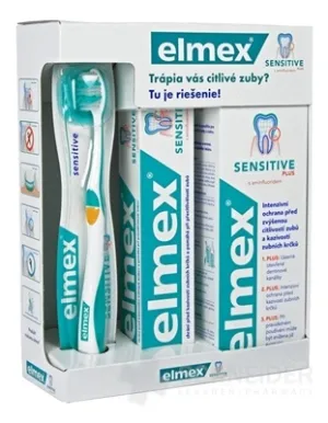 ELMEX SENSITIVE PLUS SYSTEM FÜR EMPFINDLICHE ZAHNHÄLSE
