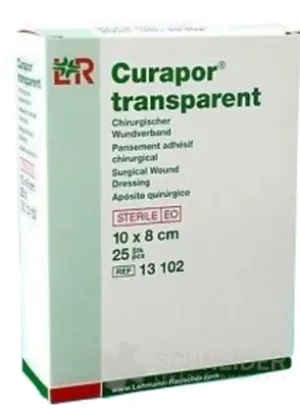 CURAPOR WUNDABDECKUNG TRANSPARENT 10x8 cm