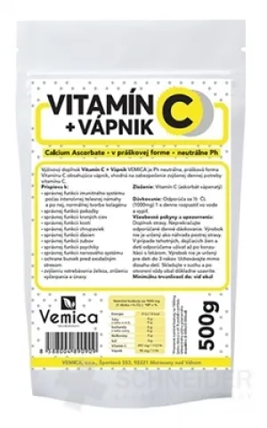 Vemica VITAMIN C + KALZIUM